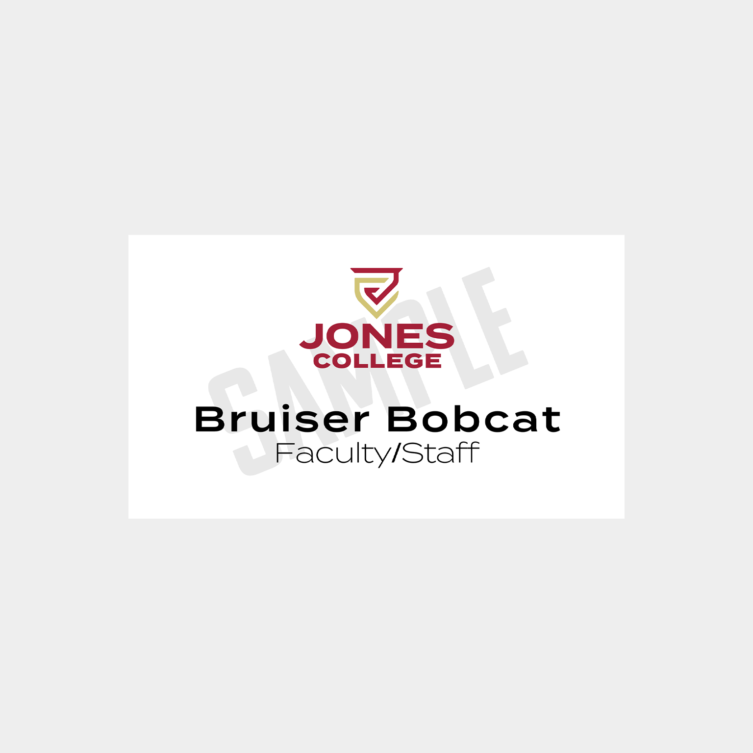Name Badge Mockup